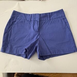 LOFT Women's Indigo Blue Purple Shorts